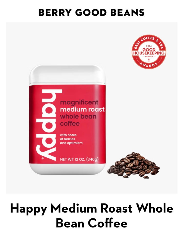 Our medium roast won a Good Housekeeping Award